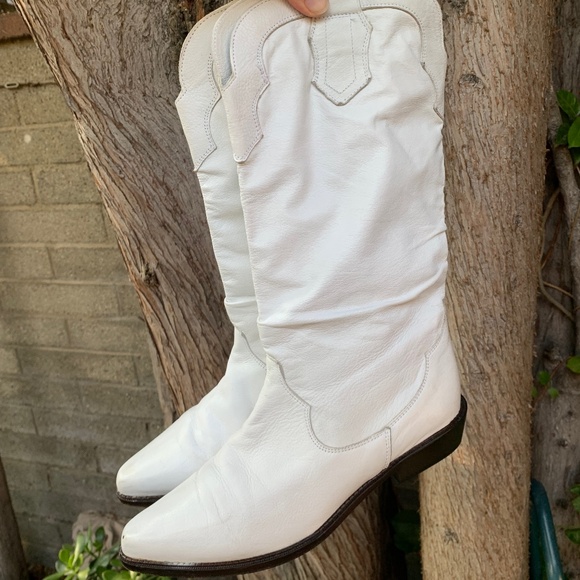 Vintage Zodiac Slouchy Cowboy Boots - Picture 9 of 15